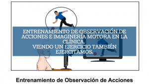 Imagen destacada Entrenamiento de observación de acciones e imaginería motora en la clínica. Viendo un ejercicio también ejercitamos.