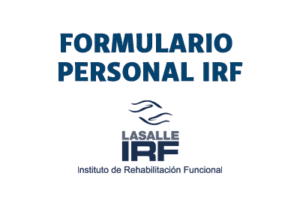 Formulario personal Clínica Universitaria