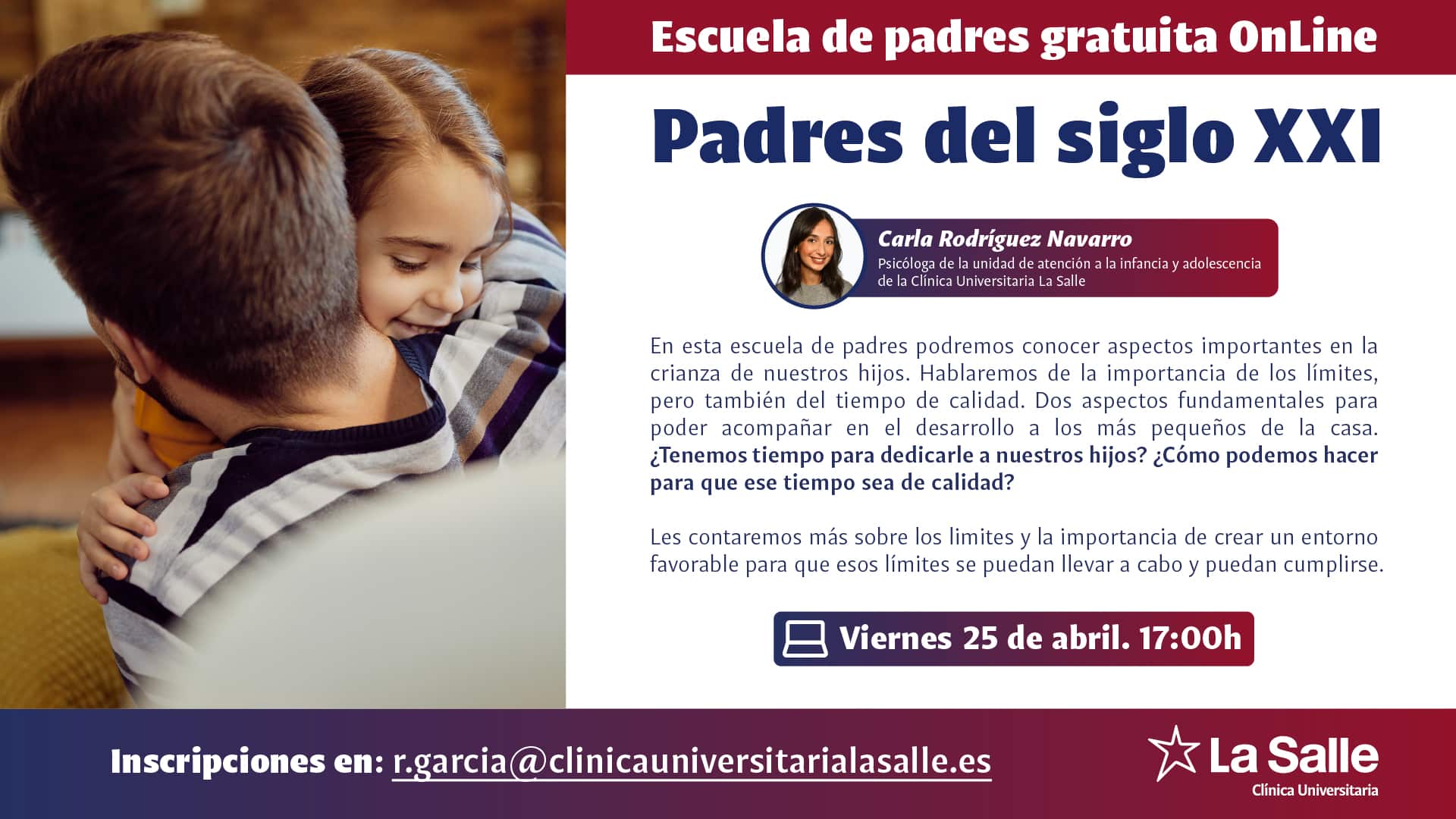 Eventos Clínica Universitaria La Salle 1 escuela de padres version escritorio
